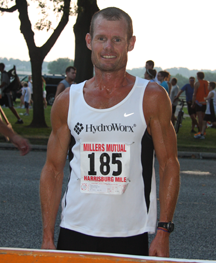 Nicke Berra, HydroWorx Sponsored Masters Runner