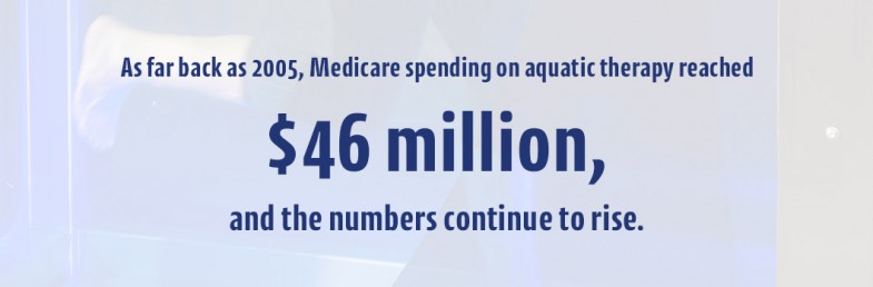 Medicare spending on aquatic therapy