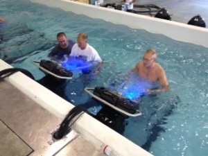 photo 3 Underwater Marathon group at HydroWorx - top view