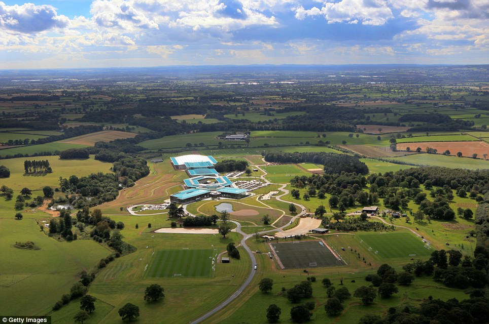 St. Georges Park St. George's view from above
