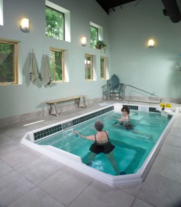 Aquatic Exercise in HydroWorx Pool