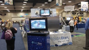 HydroWorx camera to tv displays