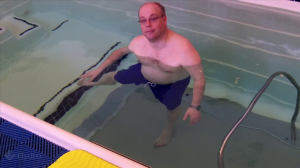 Water therapy for Achilles Repari