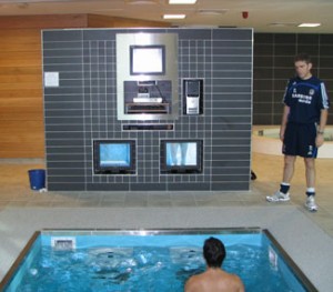 The HydroWorx pool at Chelsea FC
