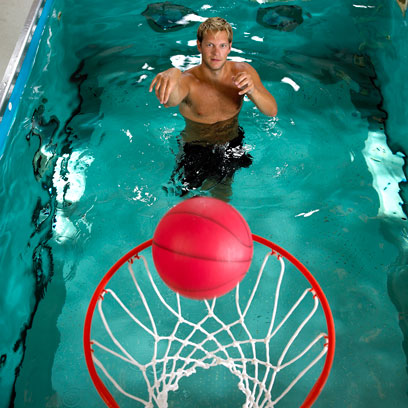 Basketball in the Pool