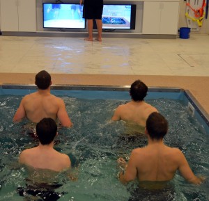 HydroWorx aquatic therapy pool at St. George's Park