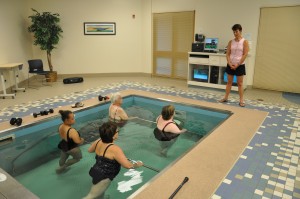 Wellness Group Class in the HydroWorx 2000 Series pool