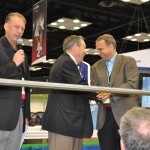 Presenting David Craig with the Pioneer Award.