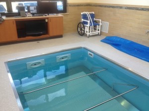 HydroWorx pool at Stonehill Franciscan Services