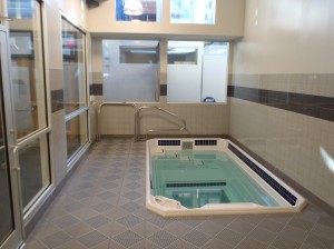 HydroWorx 500 Series and Plunge pool at Georgia State University