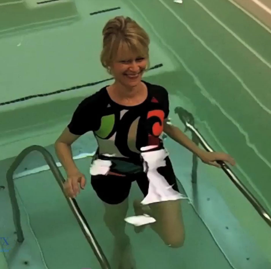 Judy Bryan rehabbing at Premier Rehabilitation