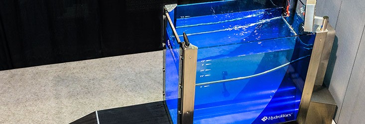 HydroWorx Water training tank top down view