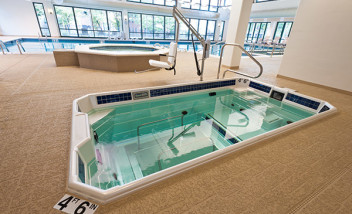 Indoor HydroWorx pool
