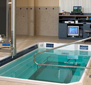 HydroWorx training pool setup