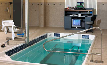 HydroWorx training pool setup