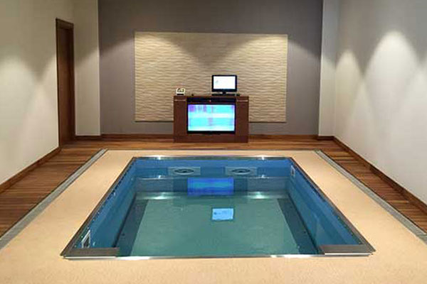 Individual HydroWorx pool room