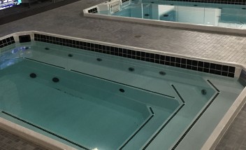 HydroWorx Plunge Pool Overhead Angle Photo
