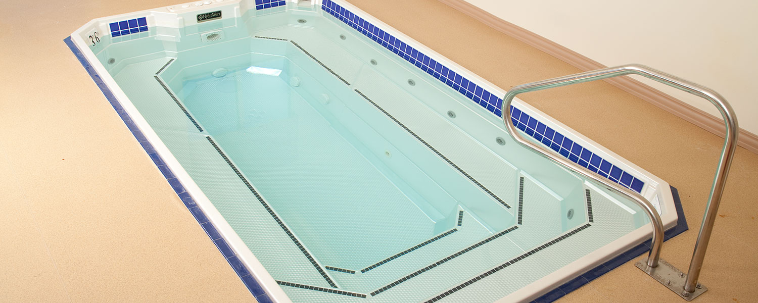 Empty HydroWorx Plunge Pool