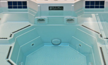 HydroWorx Plunge Pool Overhead Photo