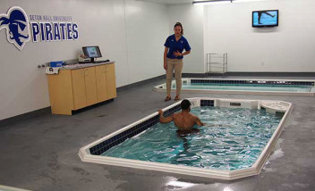 seton hall university hydroworx pool