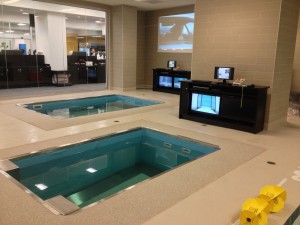 Lower Extremity Rehab at Jacksonville Jaguars Hydrotherapy Room