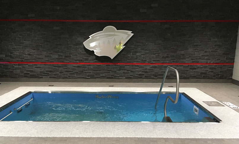 minnesota wild hydroworx therapy pool