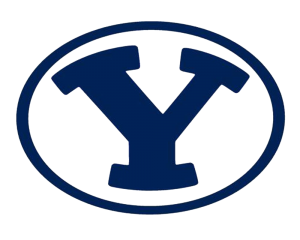 BYU logo blue