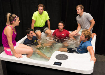 multiple athletes in THRIVE