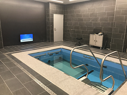 Purdue University pool room