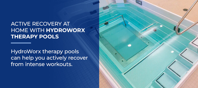 Use HydroWorx pools for active rest