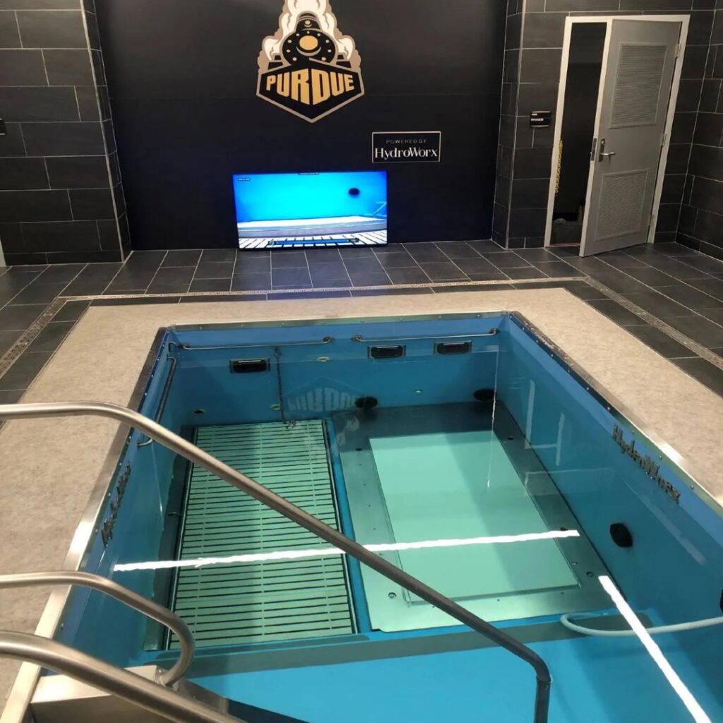 a HydroWorx pool