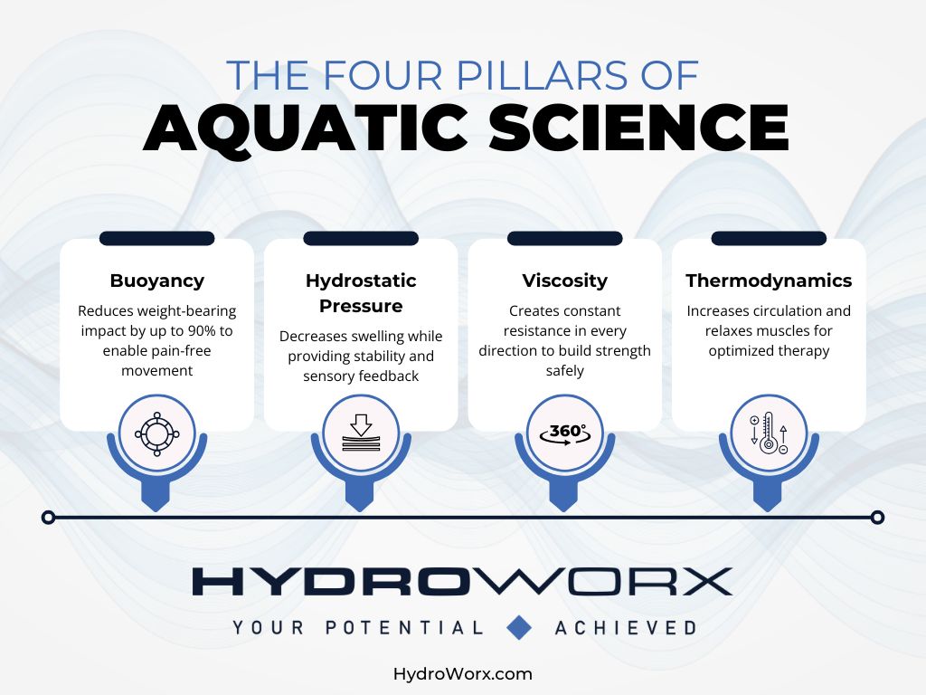 The Four Pillars of Aquatic Science infographic